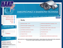 Tablet Screenshot of hakoplus.cz